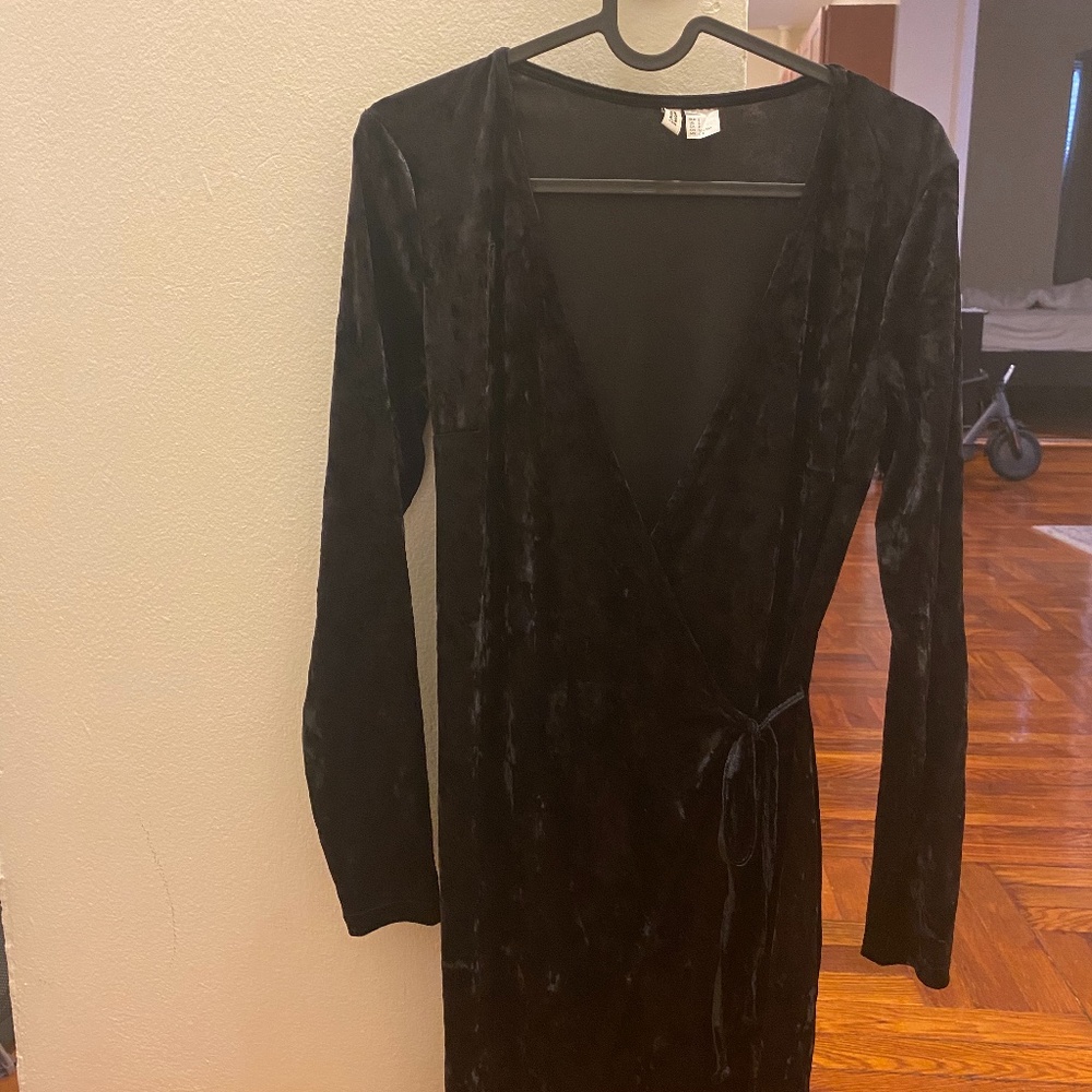 Suede dress